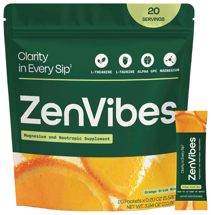 ZenVibes Orange Drink Mix